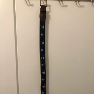 Men’s embroidered “citadel” belt